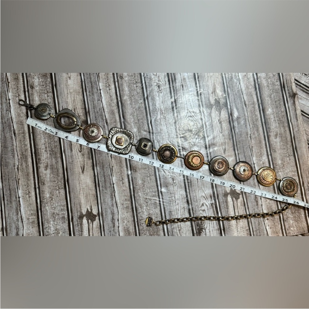 Mixed Metal Belt made in Italy! - Picture 7 of 8